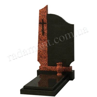 Пам'ятник - кг-01 ціна 0.0000 - Пам'ятники для одного, двох, гранітні комплекси